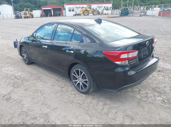 4S3GKAT64H3610783 2017 SUBARU IMPREZA Black Trasero izquierdo