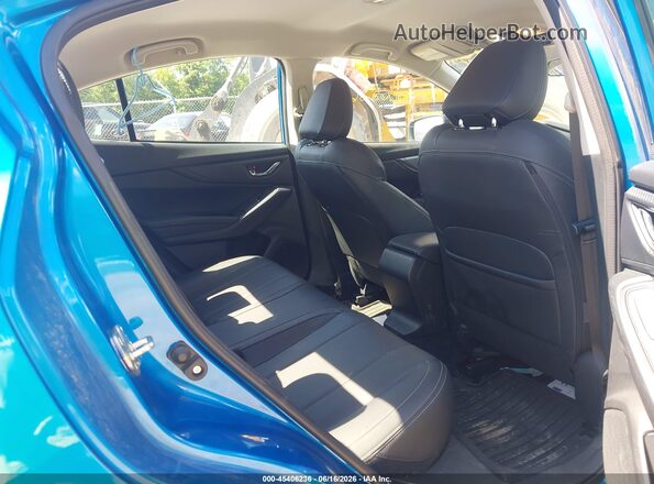 4S3GKAT65L3614396 2020 SUBARU IMPREZA Blue Widok naklejki z numerem VIN