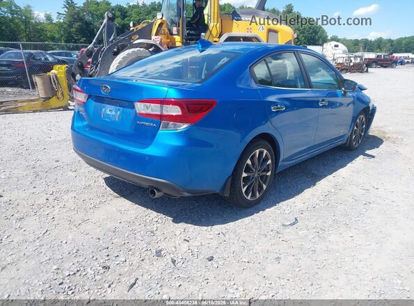 4S3GKAT65L3614396 2020 SUBARU IMPREZA Blue Tył prawy