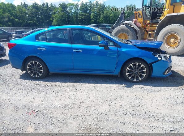 4S3GKAT65L3614396 2020 SUBARU IMPREZA Blue Widok wnętrza z tyłu