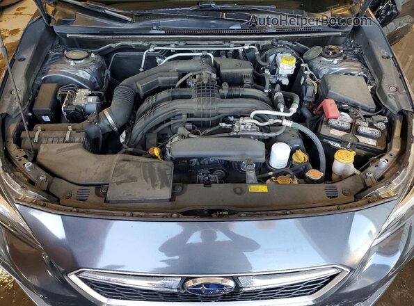 4S3GKAU60K3625948 2019 SUBARU IMPREZA Серый Вид задней части салона