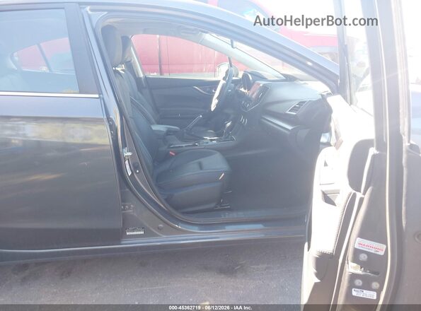 4S3GKAU65K3612774 2019 SUBARU IMPREZA Black Front interior view