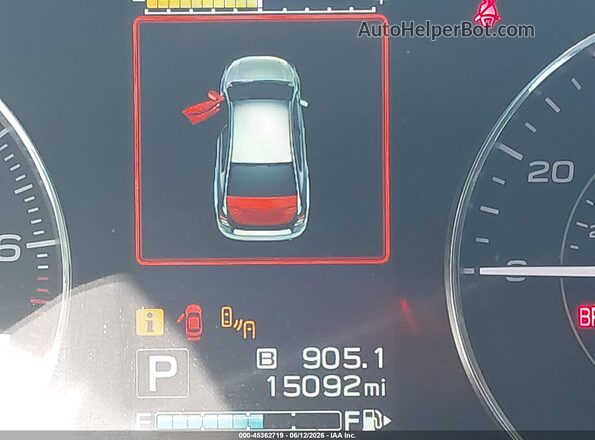 4S3GKAU65K3612774 2019 SUBARU IMPREZA Black 