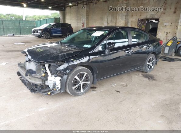 4S3GKAV60L3604596 2020 SUBARU IMPREZA Black Front left