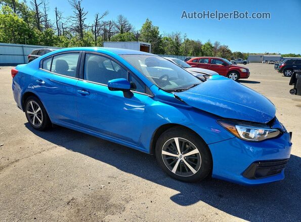 4S3GKAV64N3601929 2022 SUBARU IMPREZA Blue 