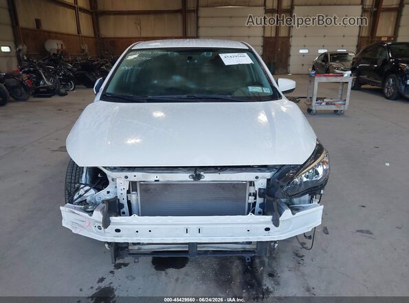 4S3GKAV65N3604810 2022 SUBARU IMPREZA White Widok zestawu wskaźników