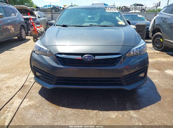 4S3GKAV65N3607917 2022 SUBARU IMPREZA Gray Vista interior trasera