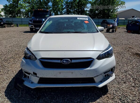 4S3GKAV6XM3600234 2021 SUBARU IMPREZA Белый Вид спереди