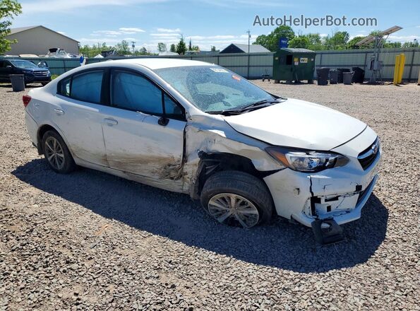 4S3GKAV6XM3600234 2021 SUBARU IMPREZA Белый Передняя правая четверть