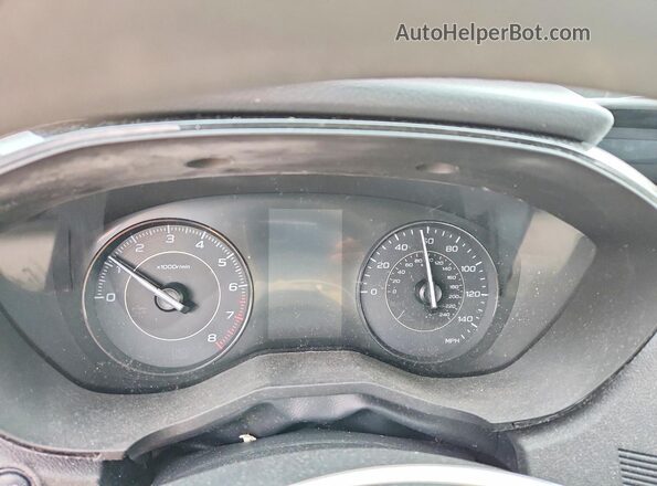 4S3GKAV6XN3604463 2022 SUBARU IMPREZA Красный Вид щитка приборов