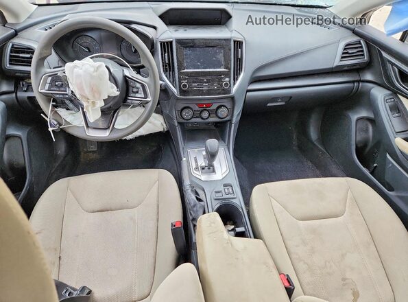 4S3GKAV6XN3604463 2022 SUBARU IMPREZA Красный Вид панели приборов