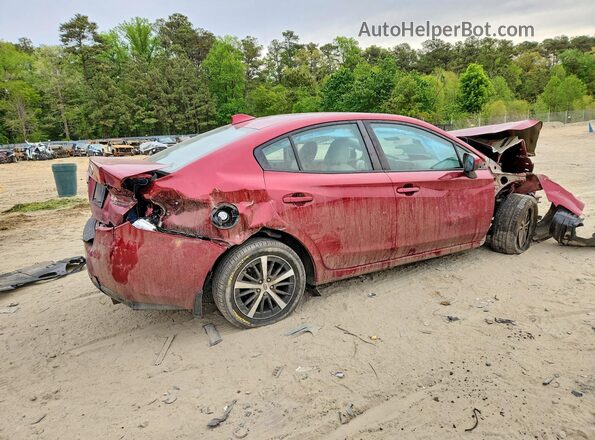 4S3GKAV6XN3604463 2022 SUBARU IMPREZA Красный Задняя правая четверть