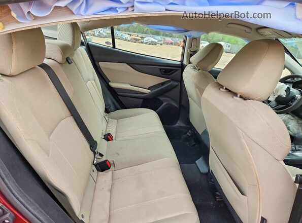4S3GKAV6XN3604463 2022 SUBARU IMPREZA Красный Вид задних сидений