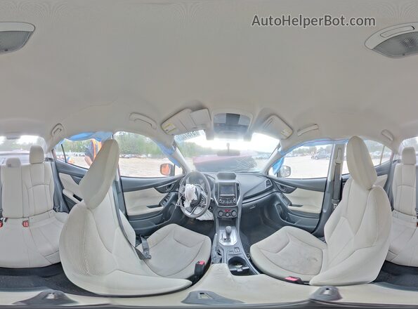 4S3GKAV6XN3604463 2022 SUBARU IMPREZA Красный Панорамный вид салона 360°