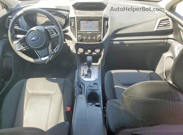 4S3GTAA61H3700621 2017 SUBARU IMPREZA Gray Dashboard view