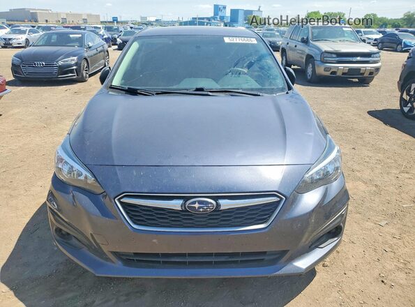 4S3GTAA61H3700621 2017 SUBARU IMPREZA Gray Front view