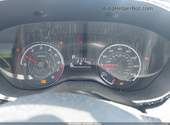 4S3GTAA61K3757019 2019 SUBARU IMPREZA Red Հետևի նստատեղերի տեսք