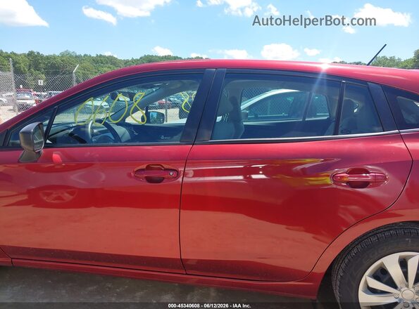 4S3GTAA61K3757019 2019 SUBARU IMPREZA Red Սալոնի 360 աստիճան տեսք