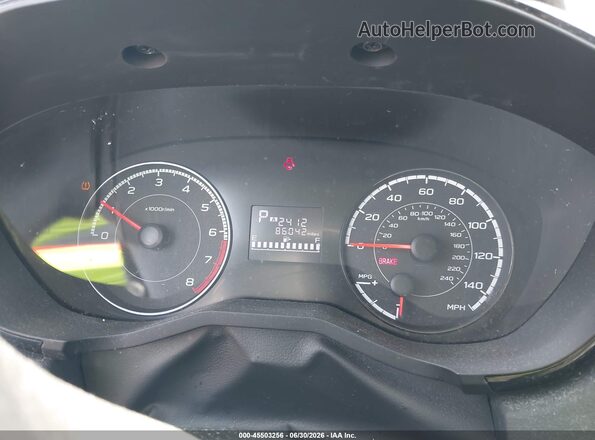 4S3GTAA64K3732325 2019 SUBARU IMPREZA Белый Вид задних сидений