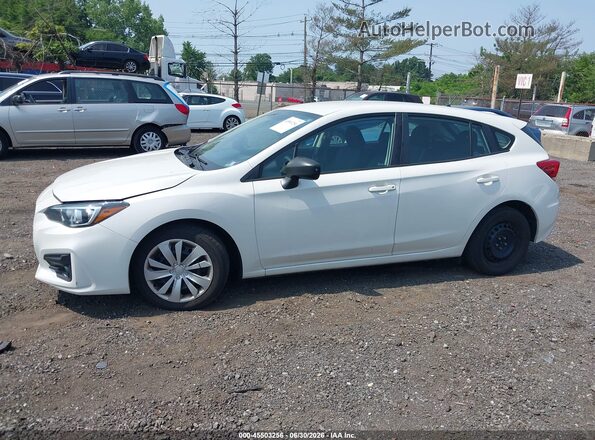 4S3GTAA64K3732325 2019 SUBARU IMPREZA Белый Панорамный вид салона 360°