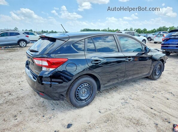 4S3GTAA65J3733756 2018 SUBARU IMPREZA Black Rear right