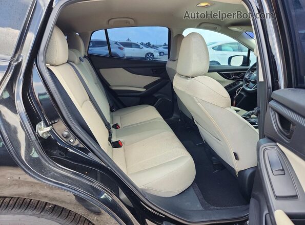 4S3GTAA65J3733756 2018 SUBARU IMPREZA Black Rear seats view