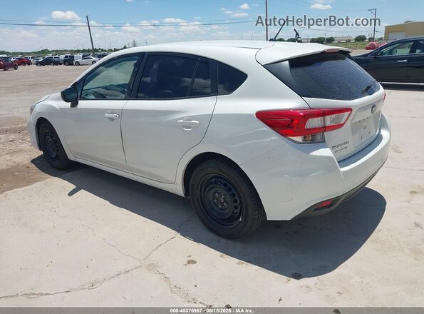 4S3GTAA65K3729644 2019 SUBARU IMPREZA Белый Задняя левая четверть