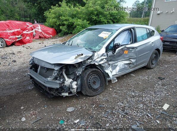 4S3GTAA67K3713509 2019 SUBARU IMPREZA Silver Передня ліва чверть