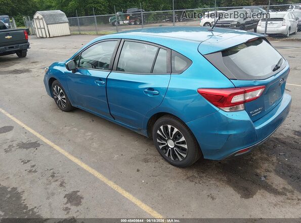 4S3GTAA67K3754285 2019 SUBARU IMPREZA Blue Rear left
