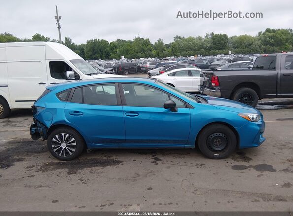 4S3GTAA67K3754285 2019 SUBARU IMPREZA Blue 360 interior view