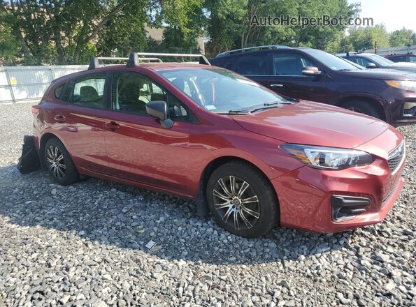 4S3GTAA68J3715476 2018 SUBARU IMPREZA Red წინა მარჯვენა