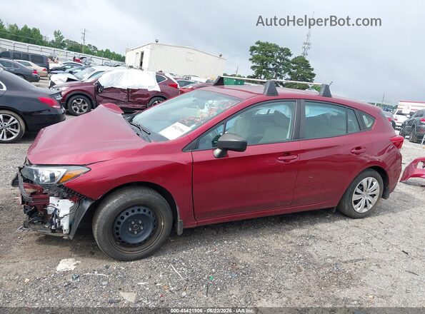4S3GTAA69N1717237 2022 SUBARU IMPREZA Burgundy 