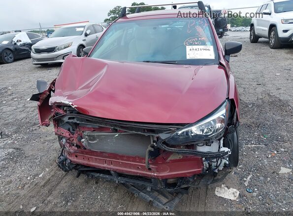4S3GTAA69N1717237 2022 SUBARU IMPREZA Burgundy Vista interior trasera