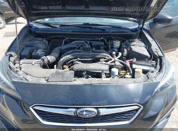 4S3GTAA6XJ3740380 2018 SUBARU IMPREZA Black Вид ззаду