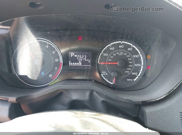 4S3GTAA6XJ3740380 2018 SUBARU IMPREZA Black Вид задніх сидінь