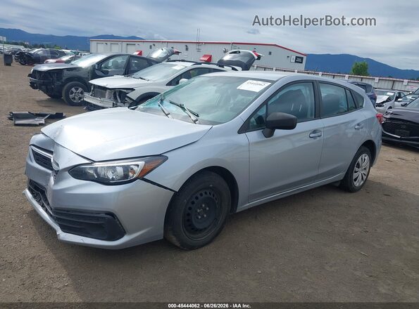 4S3GTAA6XP1711935 2023 SUBARU IMPREZA Серебряный Передняя левая четверть