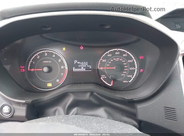 4S3GTAB60H3725816 2017 SUBARU IMPREZA Белый Вид задних сидений
