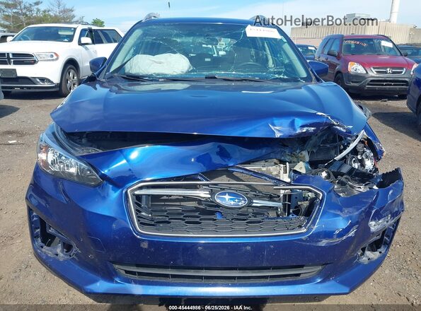 4S3GTAB60J3706933 2018 SUBARU IMPREZA Blue Вид спереду