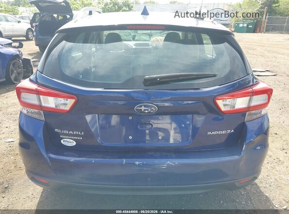 4S3GTAB60J3706933 2018 SUBARU IMPREZA Blue 