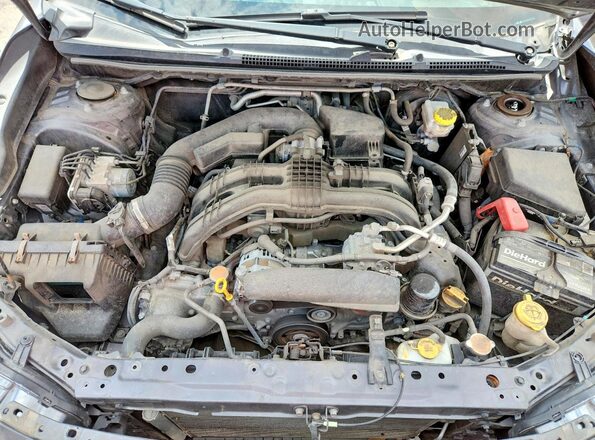 4S3GTAB60K3746219 2019 SUBARU IMPREZA Gray უკანა სალონის ხედი