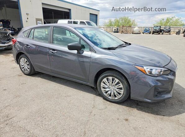 4S3GTAB60K3746219 2019 SUBARU IMPREZA Gray წინა მარჯვენა