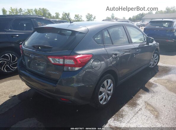 4S3GTAB60K3752540 2019 SUBARU IMPREZA Gray Tył prawy