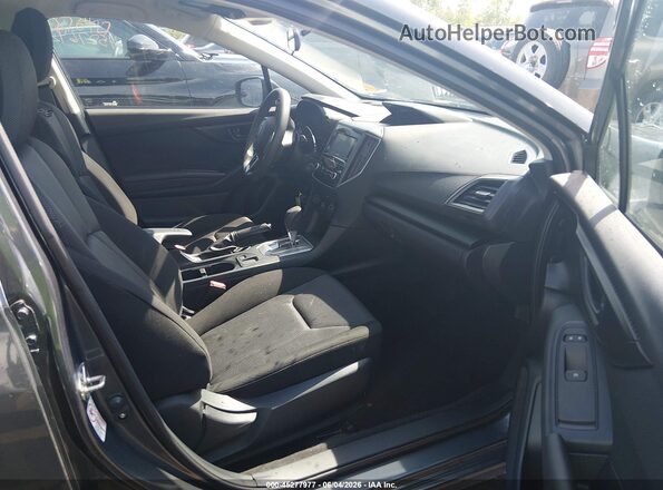 4S3GTAB60K3752540 2019 SUBARU IMPREZA Gray Widok wnętrza z przodu