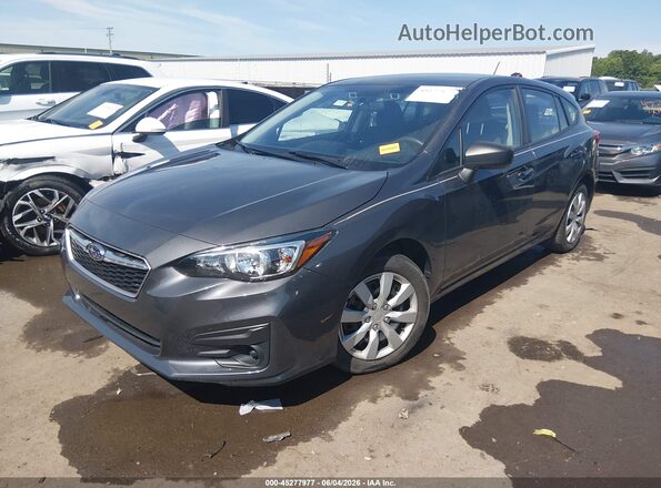 4S3GTAB60K3752540 2019 SUBARU IMPREZA Gray Przód lewy