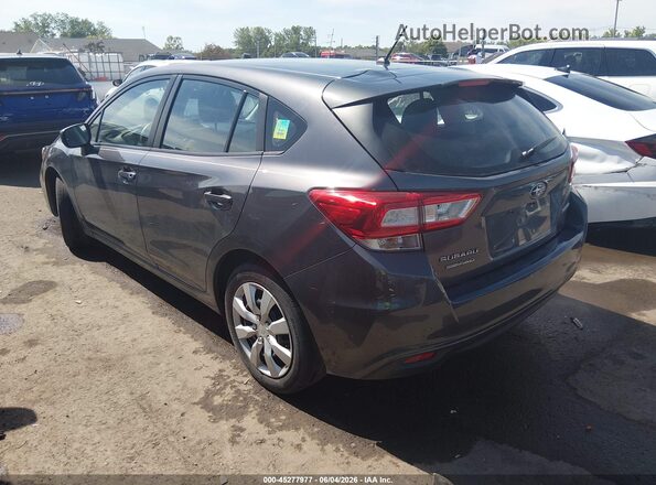4S3GTAB60K3752540 2019 SUBARU IMPREZA Gray Tył lewy