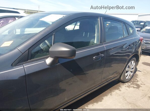 4S3GTAB60K3752540 2019 SUBARU IMPREZA Gray Widok wnętrza 360 stopni