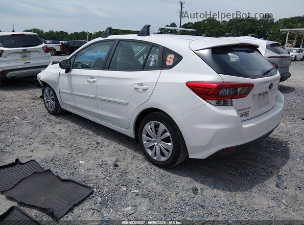 4S3GTAB60L3709754 2020 SUBARU IMPREZA White Հետևի ձախ