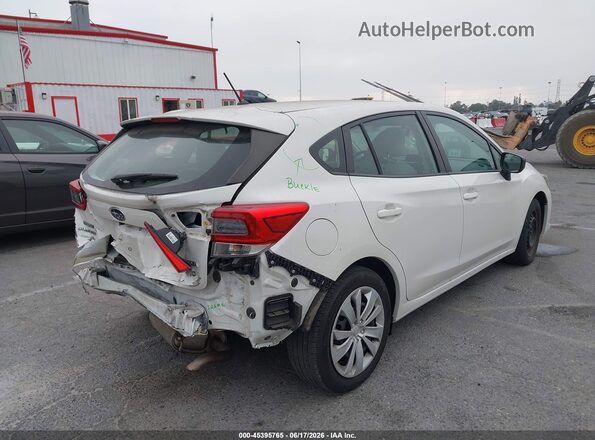 4S3GTAB60L3712993 2020 SUBARU IMPREZA Белый Задняя правая четверть