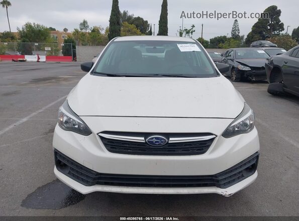 4S3GTAB60L3712993 2020 SUBARU IMPREZA Белый Вид щитка приборов