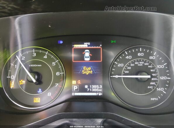 4S3GTAB60M3701543 2021 SUBARU IMPREZA Бордовый Вид задних сидений